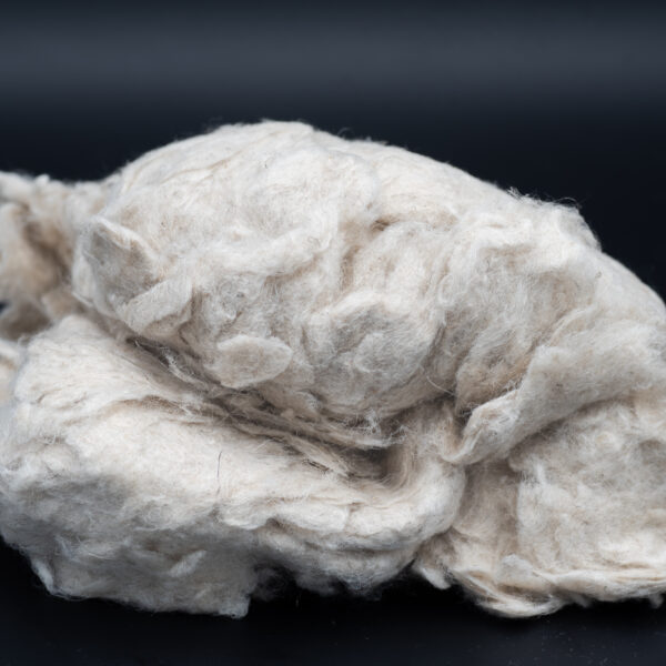 Cottonized Hemp Fiber - Natural Color